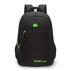 Large Capacity Men's Backpack Student Schoolbag Waterproof Travel Bag