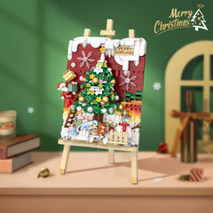 Building Blocks Sleigh Christmas Tree Decoration