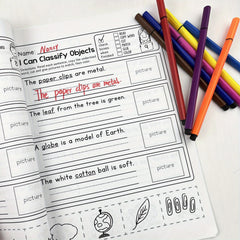Kids Activity Book with Observation Checklists & Writing Prompts