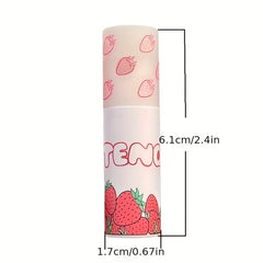 Strawberry Lip Gloss Matte Velvet Lip Glaze Long Lasting Makeup