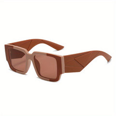 Y2K Square Sunglasses HipHop Block Anti Glare UV400