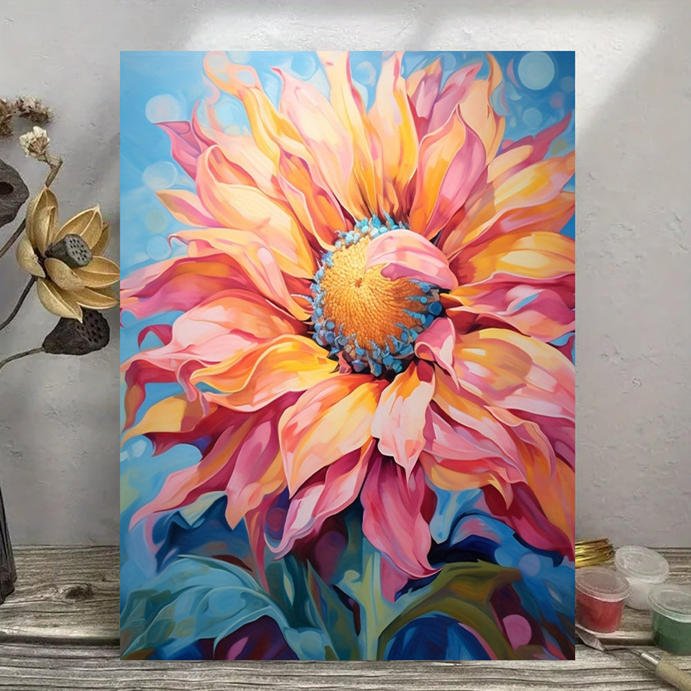 Sunflower Acrylic Painting Kit 40x50 Unframed Beginner Art Set