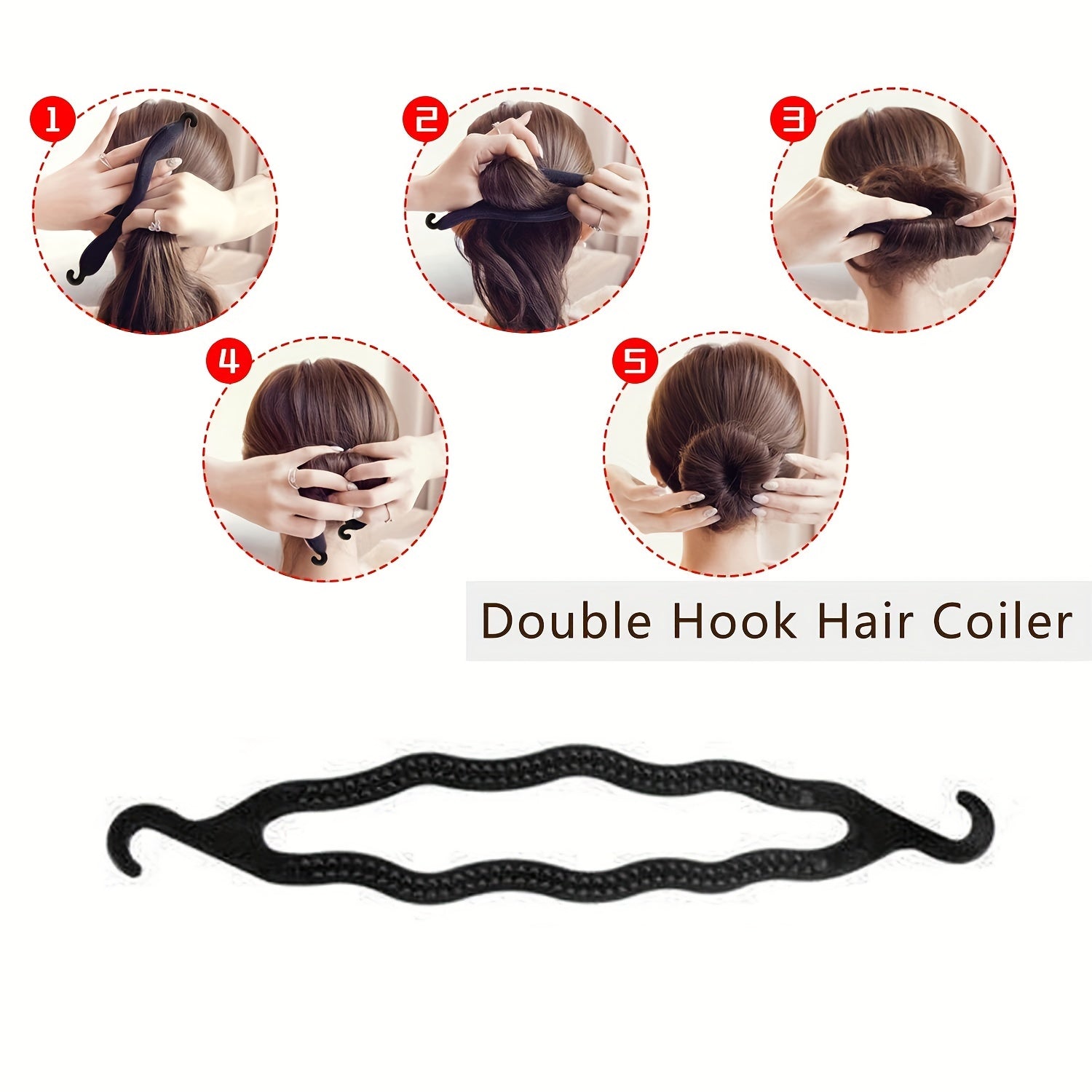4pcs Hair Braiding Tools Set Women's Hair Styling Accessories
