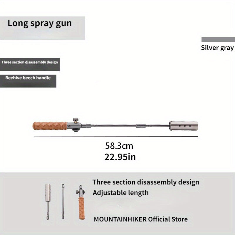 Outdoor BBQ Blowtorch Flamethrower for Weeding Fires
