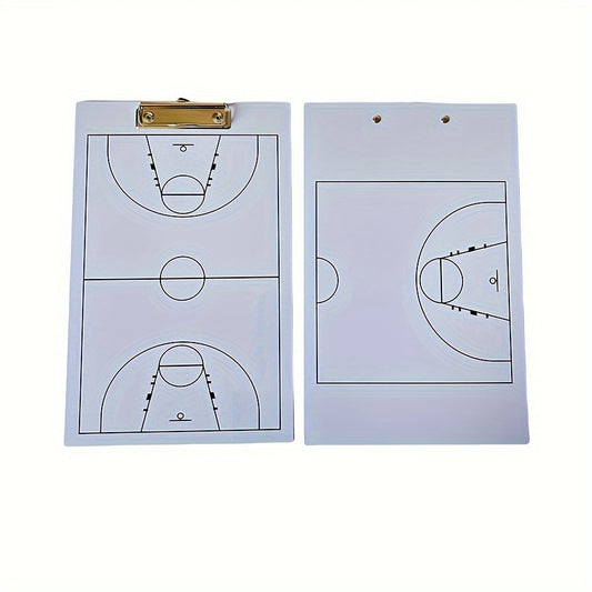 Erasable Basketball Demonstration Board - Coaching Clipboard