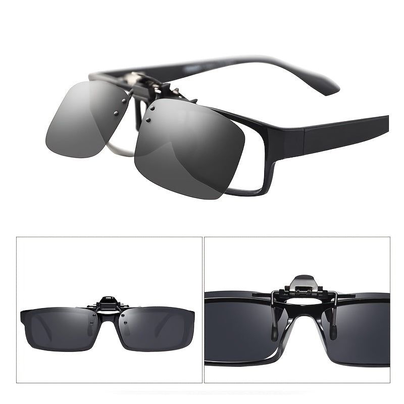 Men's Polarized Clip Sunglasses