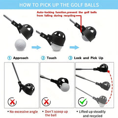 Retractable Golf Ball Water Finder Tool