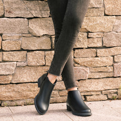STQ Women's Chunky Block Heel Ankle Boots