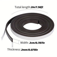 Self-Adhesive Magnetic Strip Tape Roll - Craft & DIY Projects