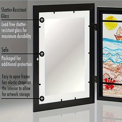 Children's Art Picture Storage Frame A4 Wooden Photo Frame