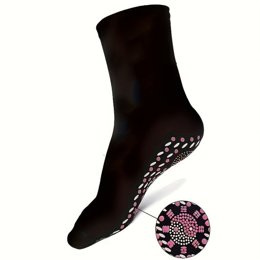 Self Heating Foot Warm Socks Comfortable Breathable Heat Cycle Cold Resistant