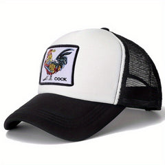 Animal Embroidery Baseball Cap Men's Women's Hat