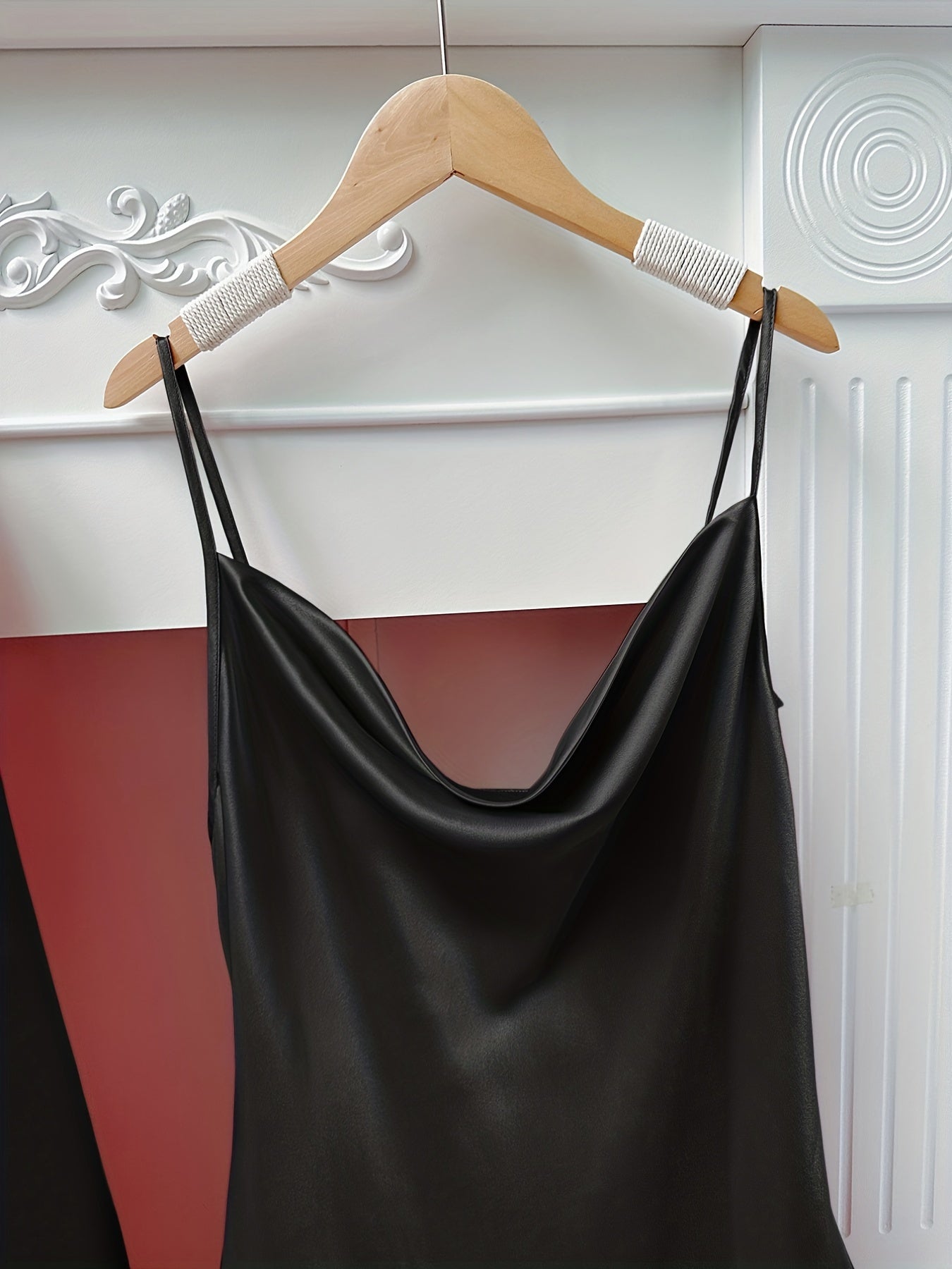 Satin Pajama Set & Robe Long Sleeve V Neck Slip Dress