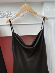 Satin Pajama Set & Robe Long Sleeve V Neck Slip Dress