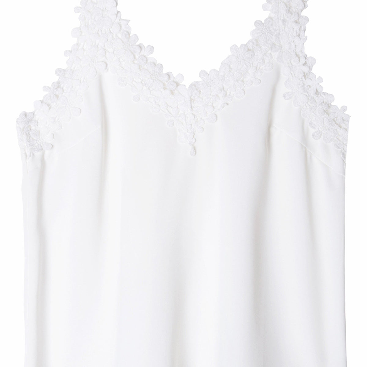 Lace Cami Top V Neck Sleeveless