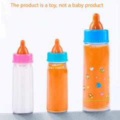 6pcs Playful Feeding Bottle Toys Magic Disappearing Nipples Colorful Pacifiers