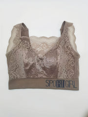 Lace Wireless Bra Full Coverage Lingerie