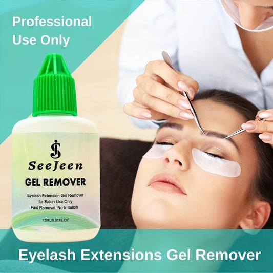 Gel Remover For Eyelash Extension Glue 15ml Lash Glue Clear Gel Remover