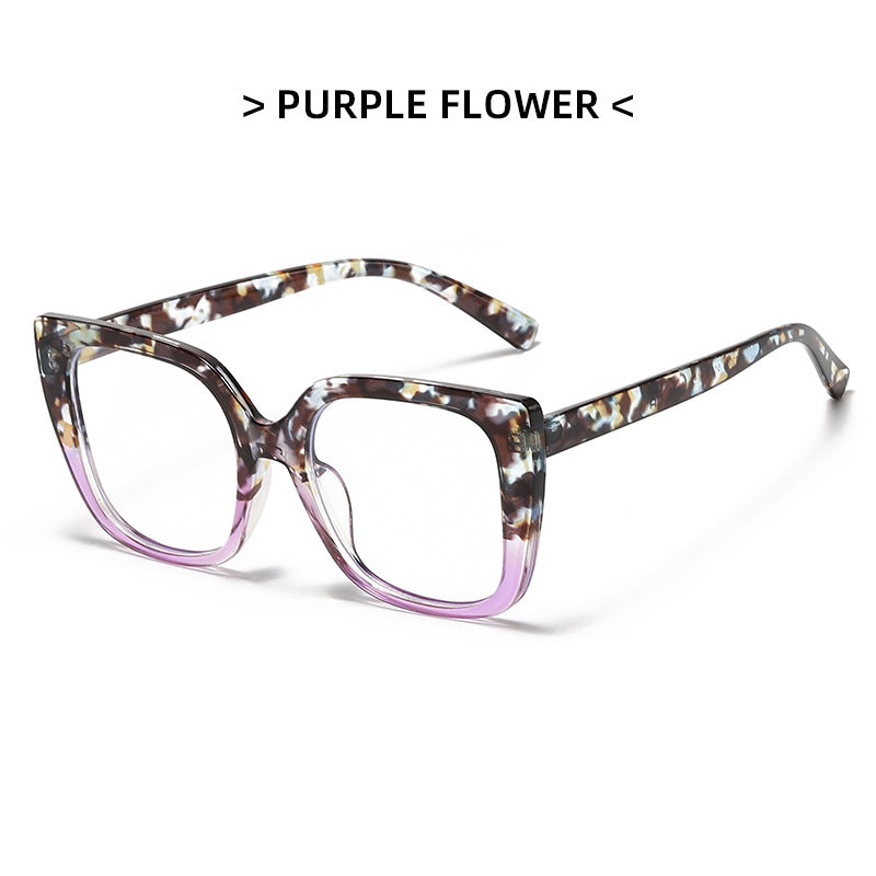 Light Blocking Glasses Oversized Glasses Style Frame Tortoise Shell