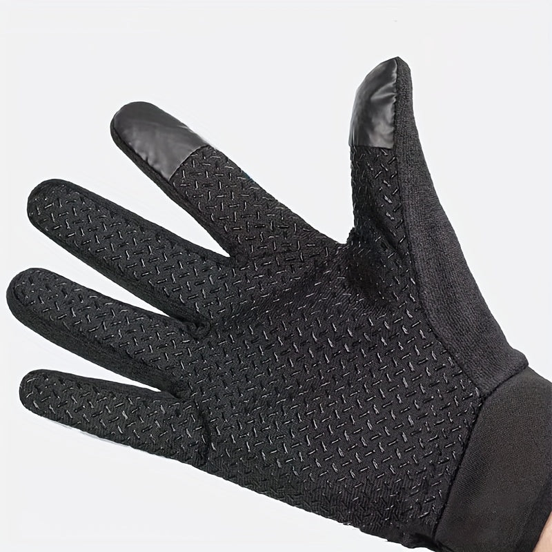 Windproof Warm Sports Gloves For Outdoor Activities