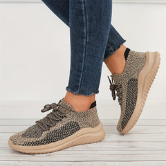 Women's Breathable Running Sneakers Non Slip Shock Absorption Casual Shoes