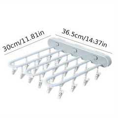 Windproof Folding Socks Rack for Clothing Stores