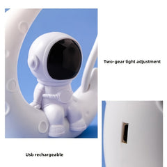 Kids Spaceman Desktop Table Lamp for Holidays