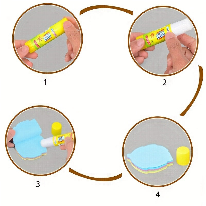 Solid Glue Manual Fixing Glue Office Supplies School Supplies Glue