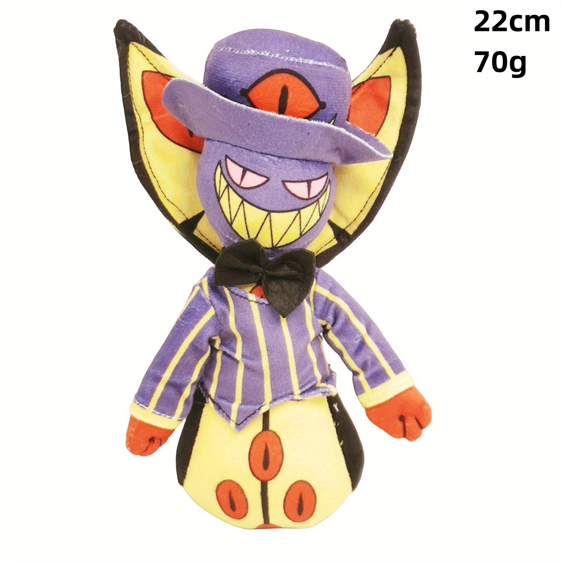 Chibi Hotel Evil Plush Toys Glowing Eyes Stuffed Animals Mixed Colors