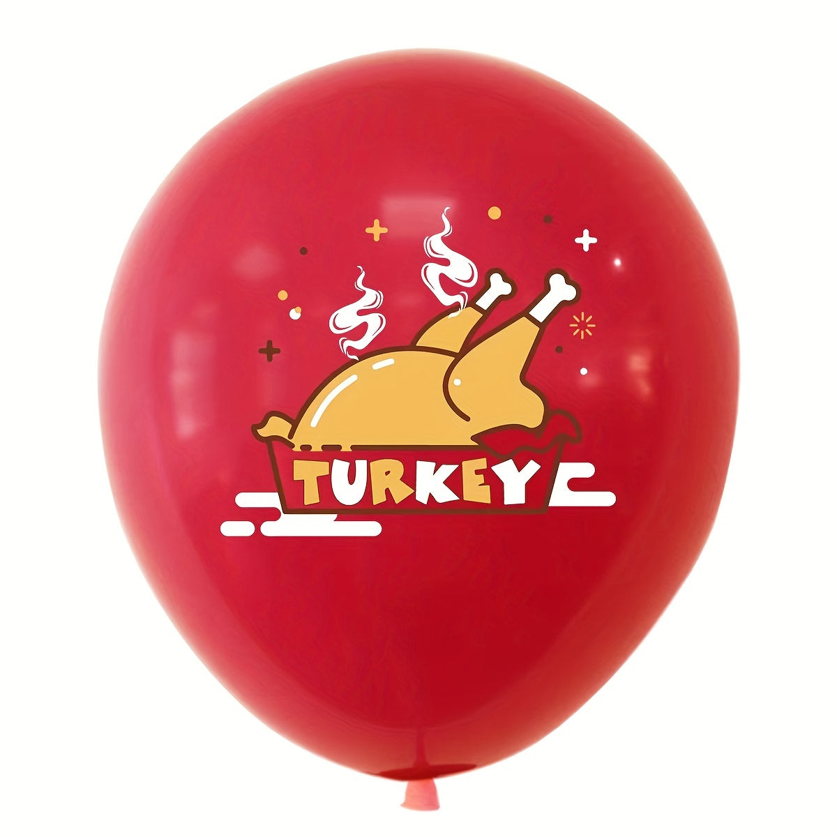 6pcs Thanksgiving Balloon Decoration Turkey Pumpkin Maple Leaf Latex Balloon