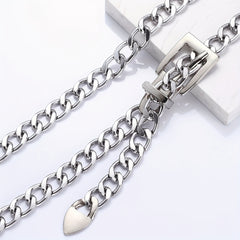 Y2K Metal Openwork Waist Chain Punk Waistband for Women