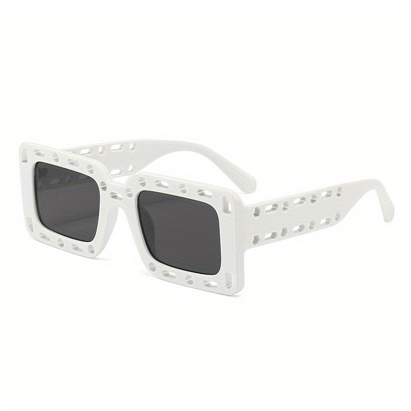 Y2K Square Sunglasses Beach Club Props Glasses UV400