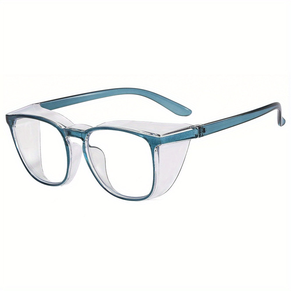 Anti Fog Safety Clear Lens Glasses For Men Women Casual Jelly Frame