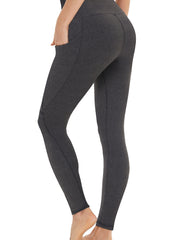 Dark Gray High Waist Nine Point Yoga Pants