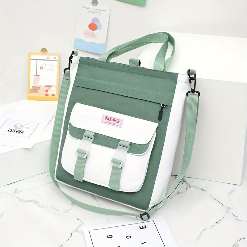 Canvas School Bag for Primary Students