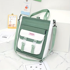 Canvas School Bag for Primary Students