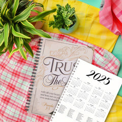 Trust in the Lord Spiral Notebook A5 Scripture Journal 100 Pages