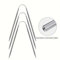 3pcs Knitting Needle Set for Beginners and Experienced Crochet Hook