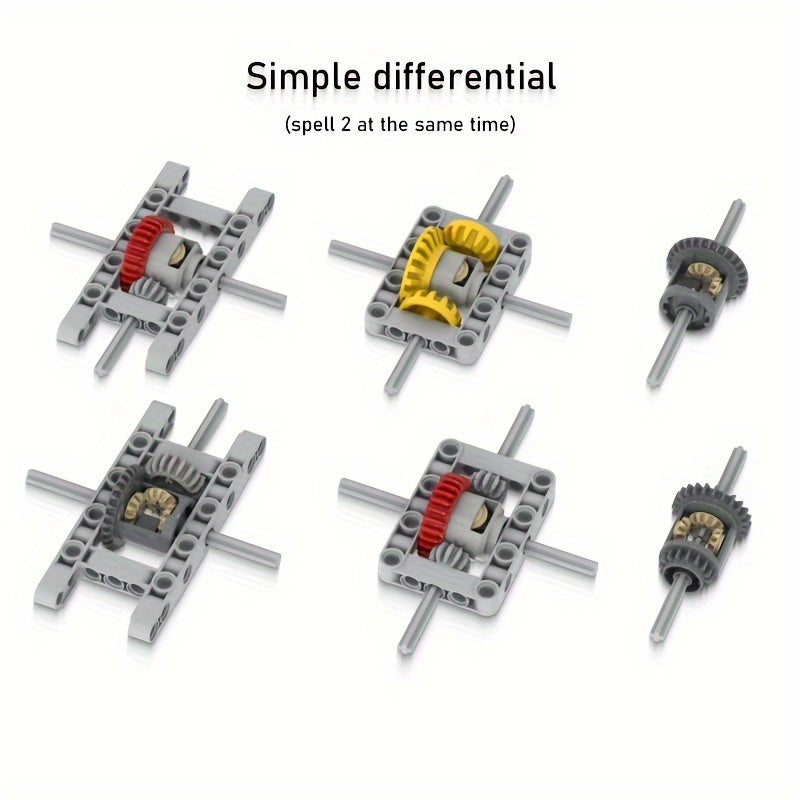 Diffraction Tech Building Block Combo Set for Various Assembly Scenarios