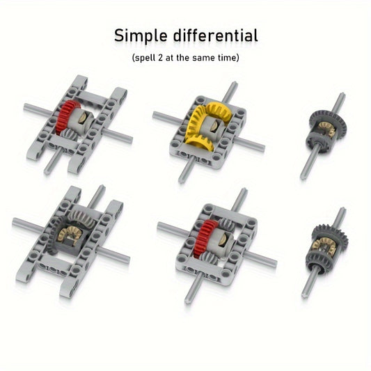 Diffraction Tech Building Block Combo Set for Various Assembly Scenarios