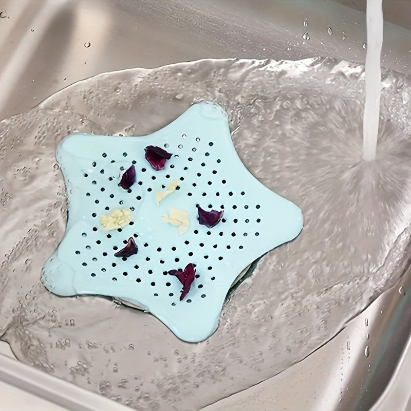 Starfish Hair Catcher Drain Strainer for Bathroom Bathtub Shower