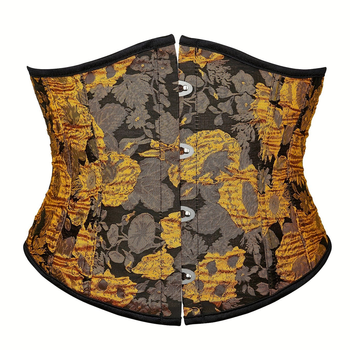 Floral Corset Tummy Control Lace Up Body Shaper Women's Lingerie