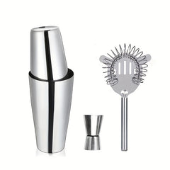 Boston Bartender Set Stainless Steel Cocktail Bar Accessories