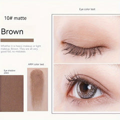 12-Color Nude Eyeshadow Palette with Mirror & Brush