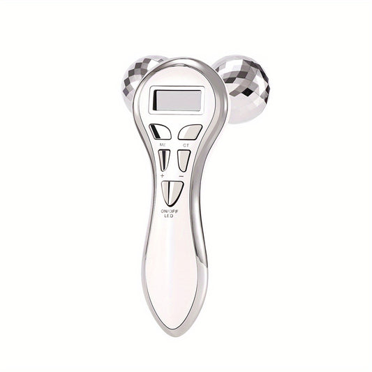3D Microcurrent Roller for Face Lift and Lymphatic Drainage