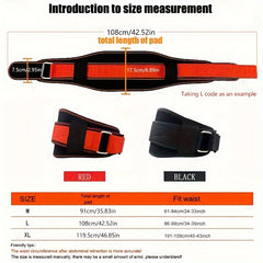 Weight Lifting Belt Waist Support Brace For Gym Squats Deadlifts Cross Training