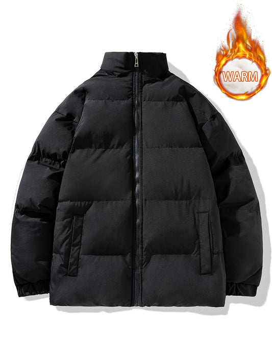 Men's Outdoor Warm Padded Jacket - Autumn Winter Windproof Coat