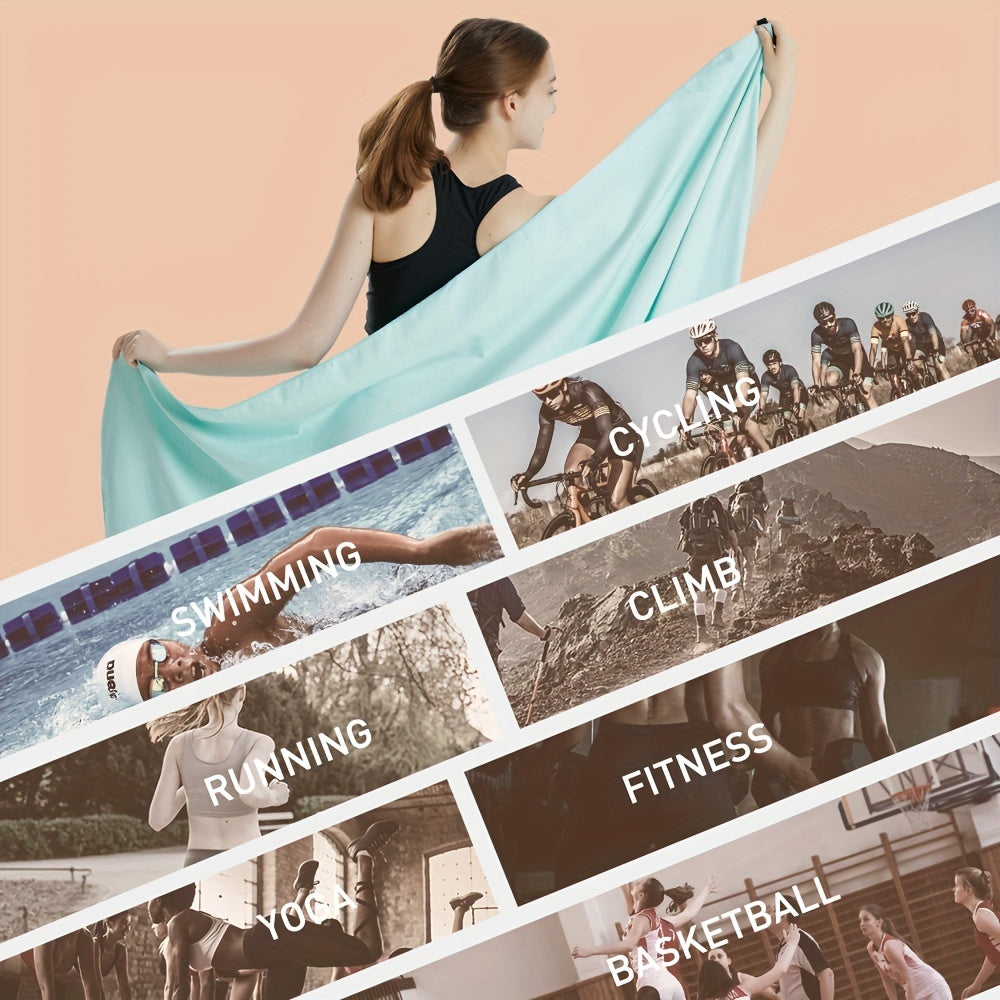 Microfiber Gym Towel - Fast Drying & Absorbent - Sweat Towel for Gym