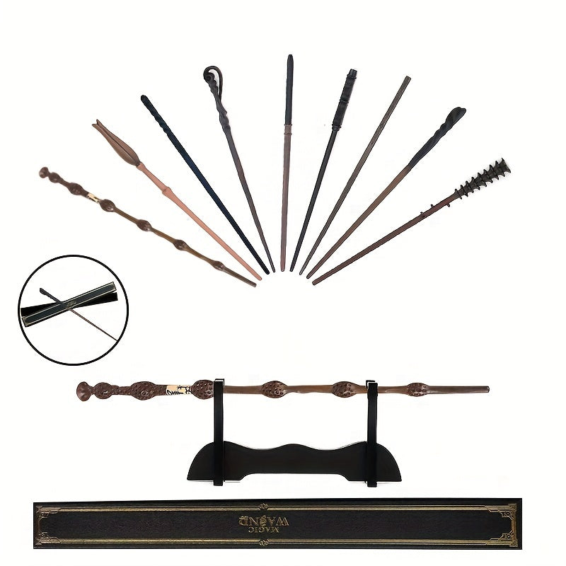Ancient Noble Wizard Witch Magic Wand Halloween Party Costume Props