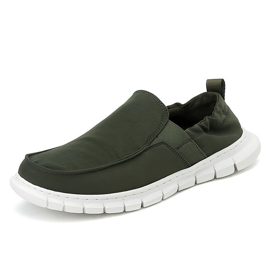 Men's Canvas Slip-On Walking Shoes Sneakers